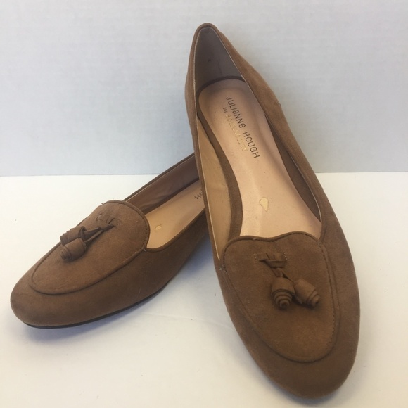 Brown Tassel Loafers for Women - Picture 2 of 7
